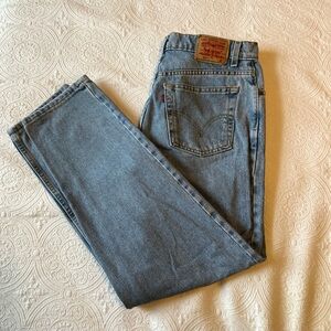 Levi’s 100% cotton blue denim jeans size 12 M